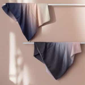 Gece Perdesi Jakarlı İkili Şal Seti